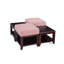 Elements Solid Wood End Table-1923625648