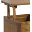 Guildhall Solid Wood Lift Top Four Leg Coffee Table with Storage