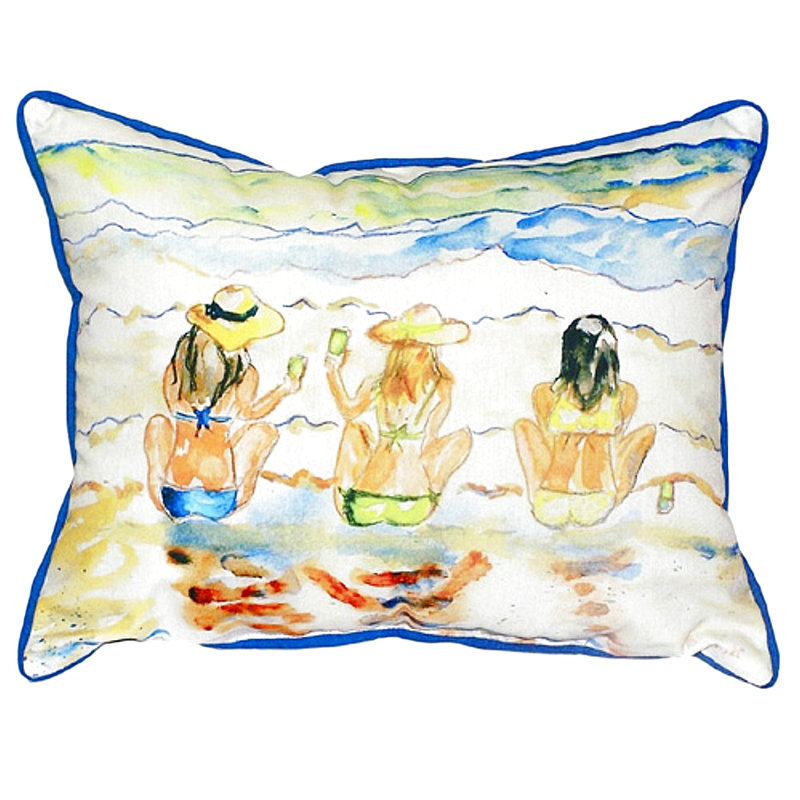 Bottoms Up Outdoor Back Cushion, Small