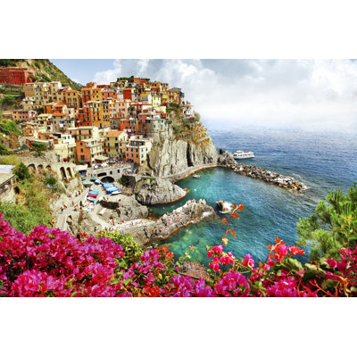 Manarola, Italie - photographie sur toile tendue