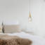 Luminaire suspendu simple à 1 lumière Lykeisha-971442691
