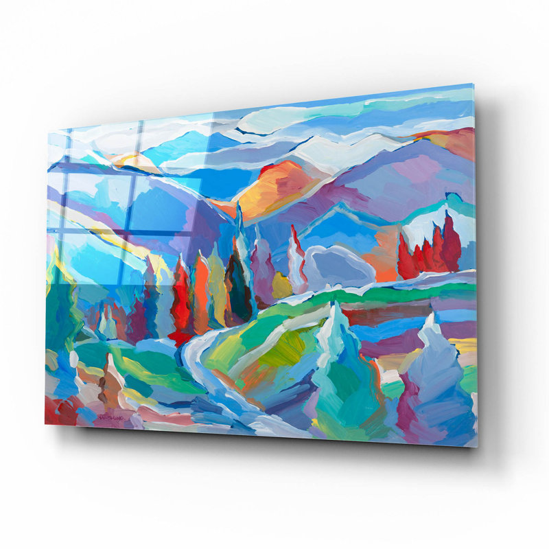 Colorado Composition # 5 par Hooshang Khorasani, H 12 po x l 16 po x P 0,13 po