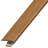 Plastic 1.38'' W x 94'' L End Cap-71597787