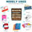 Wall File Organizer For Office, 5-Tier Rustic Hanging File Holder Wall Storage Rack For Documents/Magazine/Literature/File Folders/Mails/Envelopes, Brown