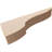 2"W x 12"D x 4"H Carmel Rough Cedar Woodgrain TimberThane Corbel, Primed Tan-88289505