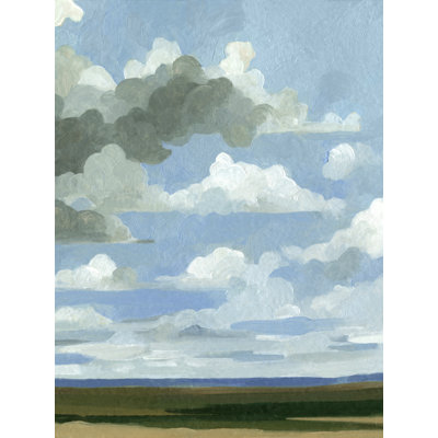 Great Plains Sky III by Emma Caroline - Wrapped Canvas Print