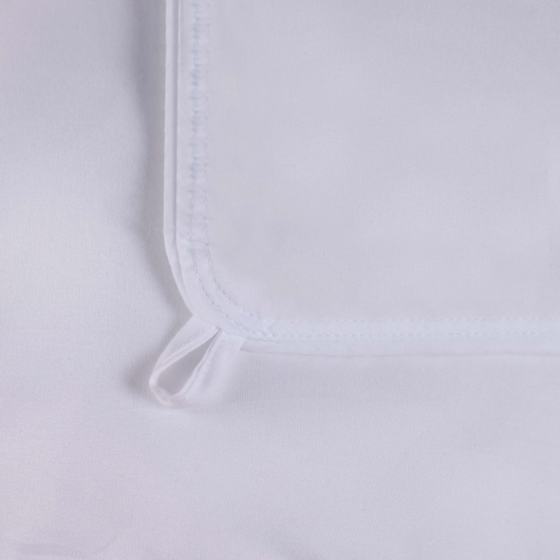 Superior Classic Comforter Reversible Medium Weight Down Alternative Bedding, White, King Comforter