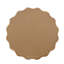 Natural Wood Colour 30 Inch Wavy Round Solid Wood Frame Decorative Mirror-1885367275-1885367272