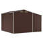 Brysin Garden Shed 277x279x179 cm Galvanised Steel-402864663