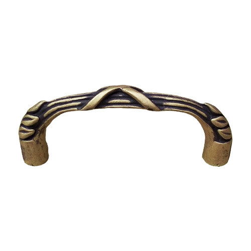 3" Sonnet Pull Antique Gold