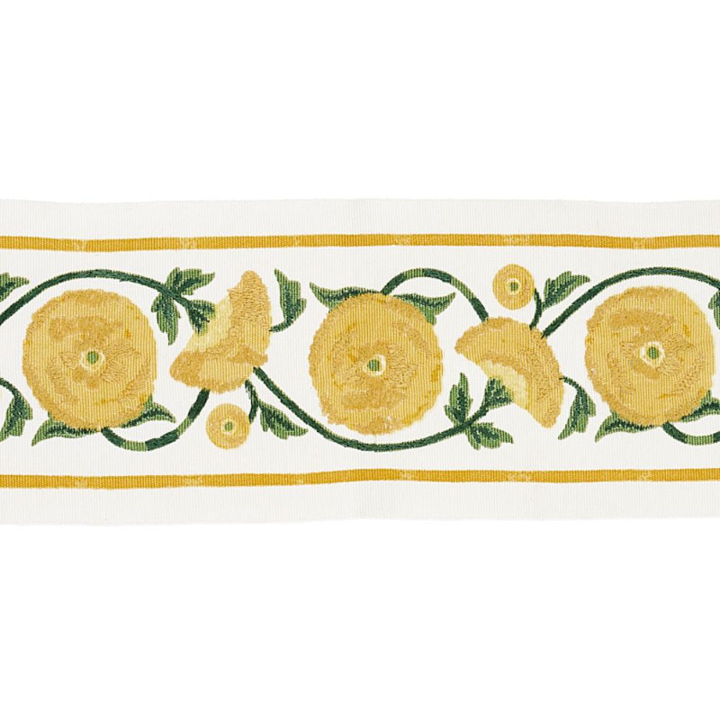 Saranda Flower Embroidery Tape, Marigold
