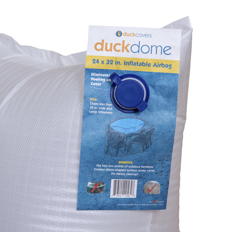 Housse de coussin gonflable Duck Dome, H 24 po x l 24 po x P 32 po