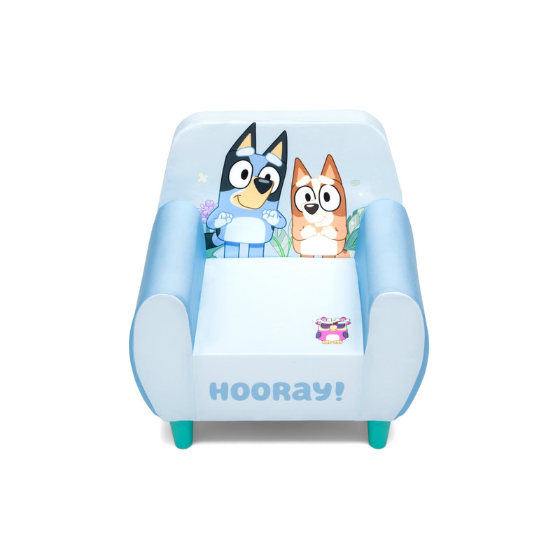 Bluey Foam Chair For Kids Delta Children
