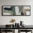 Modern Green and Black Abstract Blocks for Office Print Wall Art-531500404-531500406