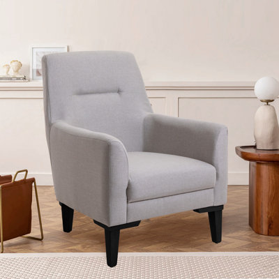 Sky 70cm Wide Tufted Polyester Side Chair