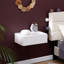 Rhodi 42cm W Solid + Manufactured Wood Bedside Table