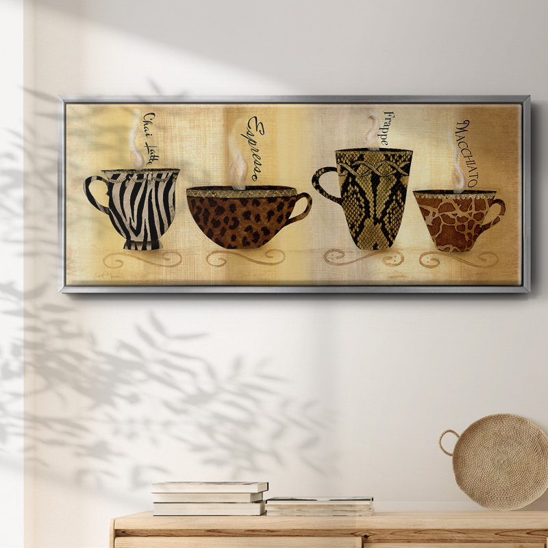 Café Exotica I- Framed Canvas