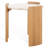 Kynisha Travertine Accent Table