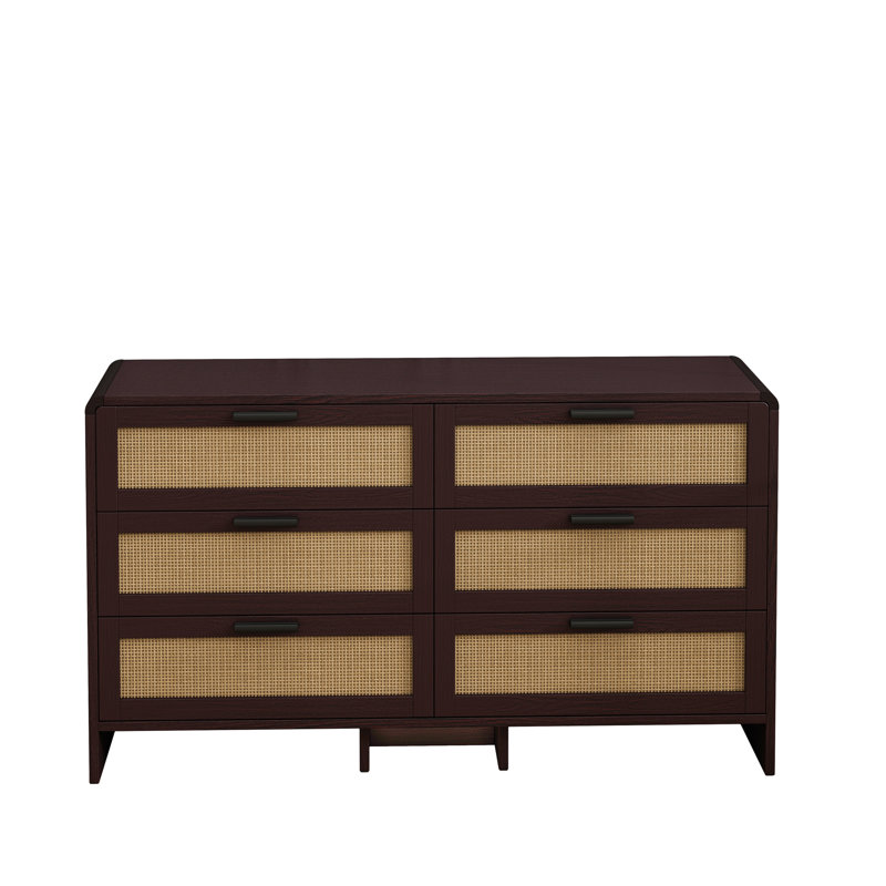 Armoire, 6 pièces, unité de rangement en coin 6, Brun-roux