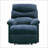 Recliners, Modern Royal Blue Woven Fabric Motion Recliner | Royal Blue | Woven Fabric-1269487331