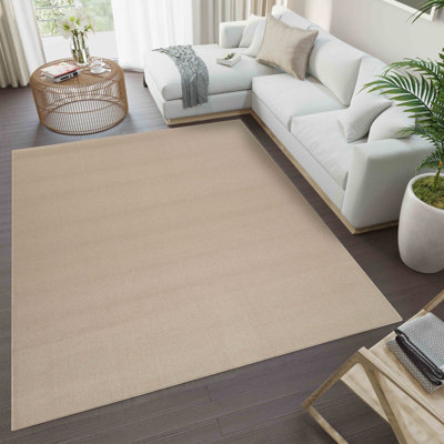 Simitrio Solid Colour Machine Tufted Shag Area Rug