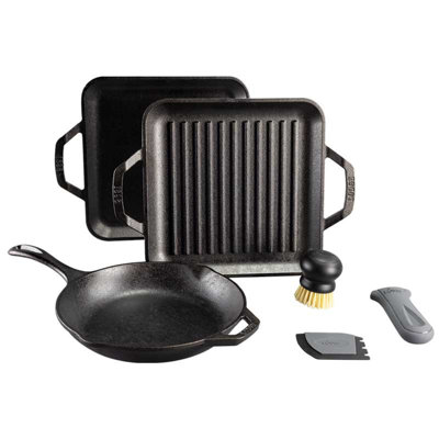 Lodge Chef Collection 6 Piece Gourmet Set