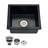 Undermount Bar Sink With Basket Strainer