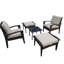 Mobilier de patio avec table centrale élégante et coussins amovibles-2096937245