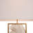 White Stone Table Lamp