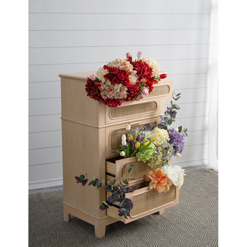 Ensemble de 12 hortensias Almost Real 14 po rose, Rose