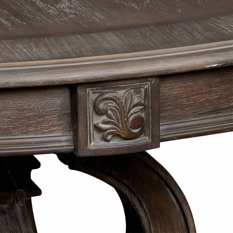 Ensemble de salle à manger 5 pièces Elegant Rustic, Ensemble de cinq pièces : table, quatre chaises
