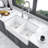 32'' L Double Bowl Ceramic Kitchen Sink