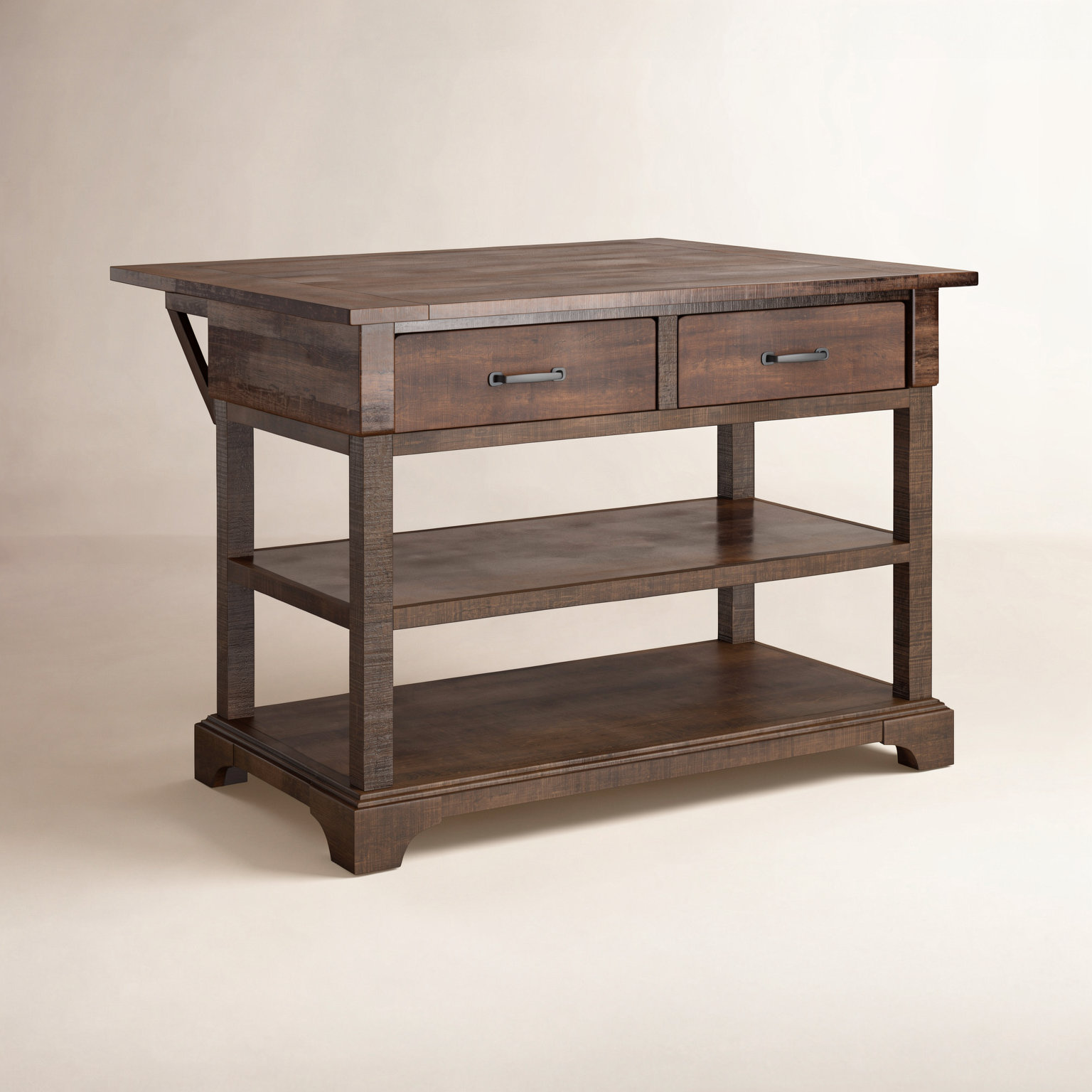 Solid Wood Kitchen Island