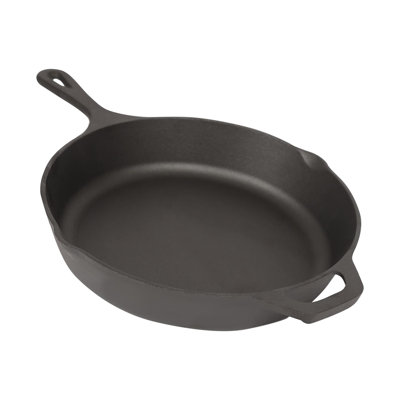 BobbyQ - Cast Iron Frying Pan - 10" Pre-Seasoned Skillet
