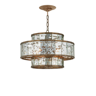 Lustre tambour spectaculaire à 4 lumières Fantine