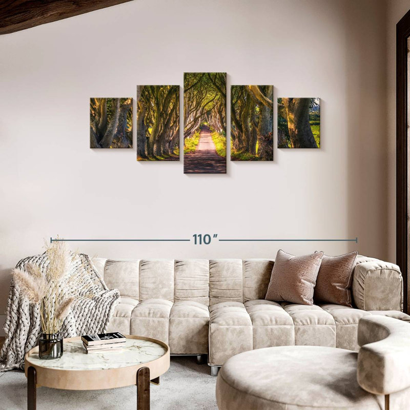 Tree Tunnel, 36" H x 80" W