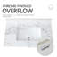 Lavabo de salle de bain 37 po x 22 po - Lavabo rectangulaire en céramique frittée blanc en céramique polyvalent pour différents styles et appareils pratiques-547195234
