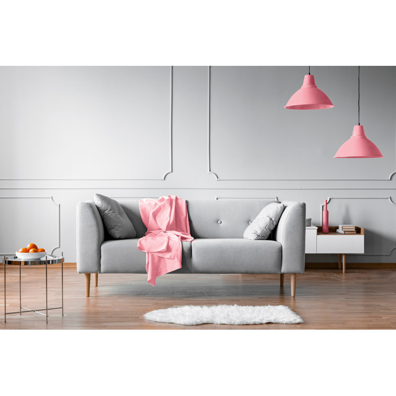 Jeté polaire 50 po x 60 po, Rose
