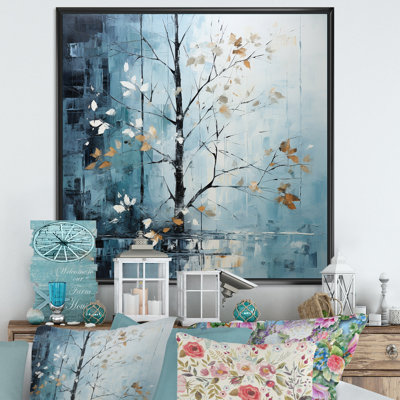 Feuilles d'érable au clair de lune