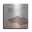 Lark Manor ™ «Mountainous II» par Sara Zieve Miller, art mural en métal, MTL-10867-56220435