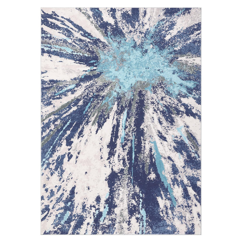 Tapis lavable pour salon moderne 9 x 12