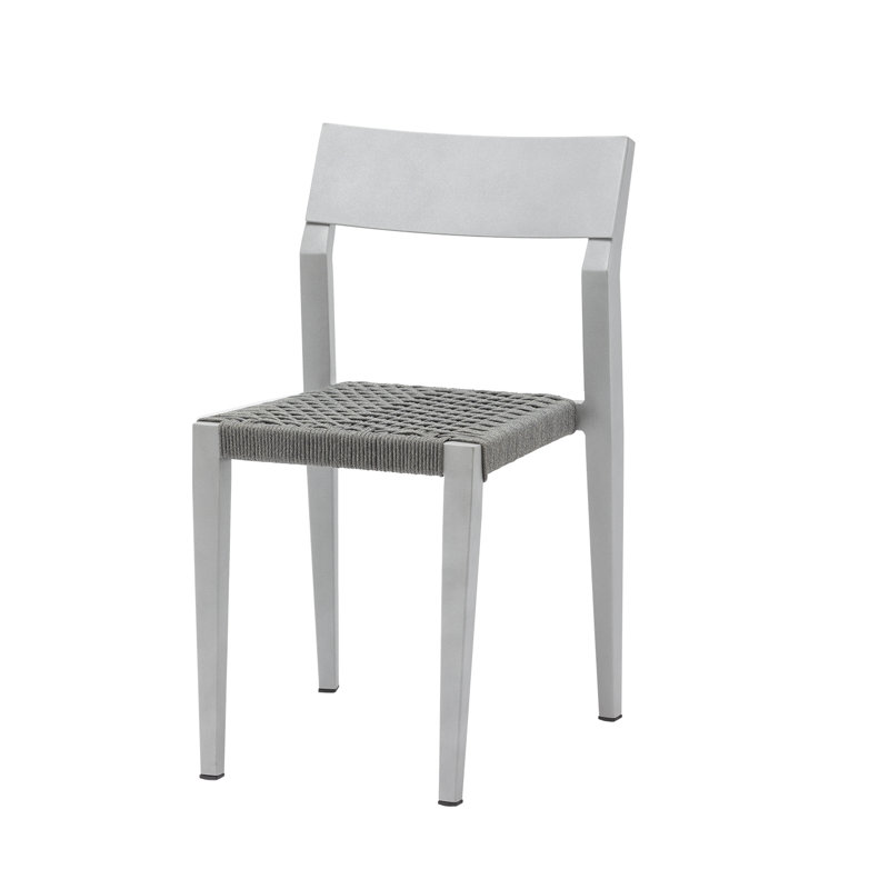 Chaise de patio Belmont, Argent