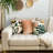 Floral Linen Pillow Cover