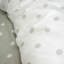 Brushed Polka Dot Cotton Reversible Duvet Cover Set-103006328-103006327