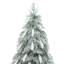 Arbre de Noël illuminé enneigé 6 pi