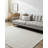 Lavande Geometric Wool Area Rug in Ivory/Gray-373554914