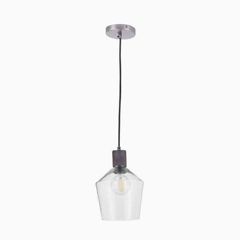 1 - Light Pendant, Antique Bronze
