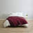 Sunbeam Queen Size Electric Fleece Heated Blanket In Garnet With Dual Zone Control – Ultra-soft, Adjustable Heat, Machine Washable