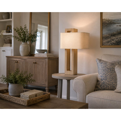 Vista - 30" Table Lamp - Set of 2 - Washed Taupe Finish
