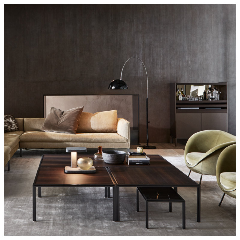 Coupé 94.4'' Floor Lamp, Black